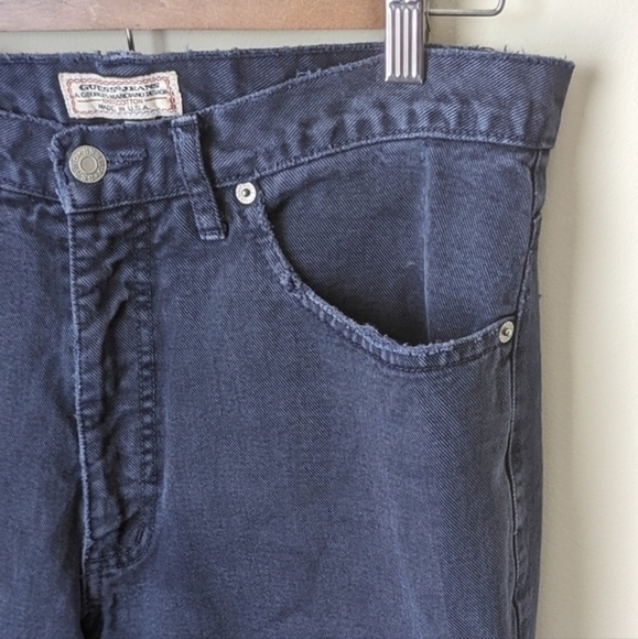 Vintage Guess Jeans Georges Marciano Design Men's 32 Navy Jeans Made in‎ The USA - Picture 4 of 10